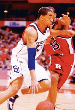Terrence Roberts played for Syracuse from 2003-07. He will play on Boeheim's Army this weekend.