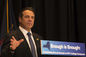 New York state Gov. Andrew Cuomo pushed for a merger between the city of Syracuse and Onondaga County.