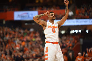 Michael Gbinije surpassed 1,000 career points with a new career-high in scoring against N.C. State on Saturday in the Carrier Dome.