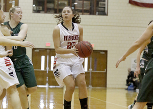 Rachel Bellhy is the last of four siblings to leave a legacy on the basketball court at Washington & Jefferson. 