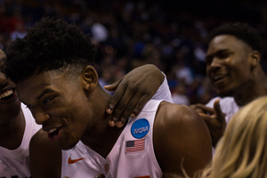 Frank Howard and Syracuse can advance to the Elite Eight with a win over No. 11 seed Gonzaga.  