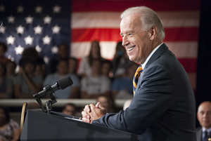 Vice President Joe Biden received the Presidential Medal of Freedom with Distinction in a special White House ceremony on Jan. 12.  Biden is an alumnus of Syracuse University's College of Law. 