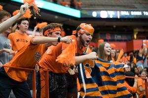 SU Athletics to award students who stay past halftime with a shot at winning an Xbox One, among other promotional items. 