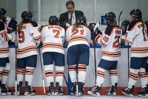 Syracuse, pictured here in its only win of the season, against Providence, has not been able to overcome its mistakes facing top-tier foes this season. 