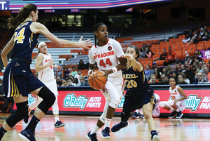 Jasmine Nwajei averaged 29 points per game at Wagner her junior season. She's averaging 2.7 in her lone season at SU.