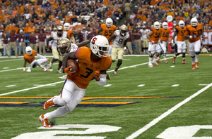 Ervin Philips, who set Syracuse's all-time receptions mark against Florida State in fall of 2017, was signed into the NFL after the draft concluded on Saturday.