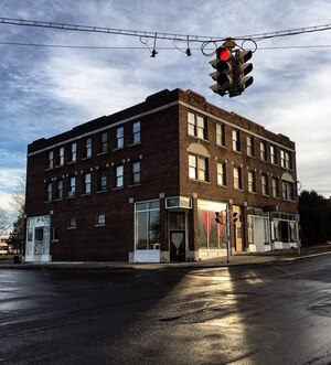 Spark Contemporary Art Space, located on East Fayette Street, occupies three commercial spaces and has been serving the community's need for art and music scenes for the past 20 years.