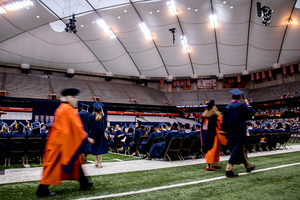 The Carrier Dome’s new roof is expected to be built by fall 2020. 
