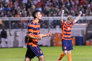 Massimo Ferrin scored a goal against Binghamton on Monday.