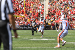 Tommy DeVito threw for three touchdowns against Maryland last week.