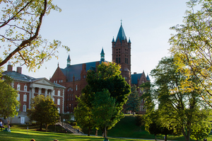 The university will provide tents on the quad for at least the first two months of the semester to allow gatherings that ensure social distancing.