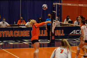 Syracuse’s hitting percentage dropped to .102 following the match against Georgia Tech, its second-lowest hitting percentage this season. 