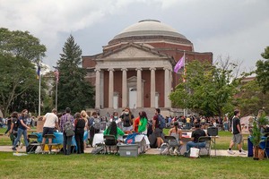 Over 200 organizations were allowed to recruit first-year and sophomore students at an in-person involvement fair.