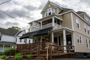 Recess Coffee, conveniently located in the Westcott neighborhood, is popular with students.