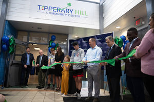 The new Tipperary Hill Community Center opened at the former Boys and Girls Club on the Westside of Syracuse with plans to incorporate academic resources and programming after primarily being an athletics facility in past years.