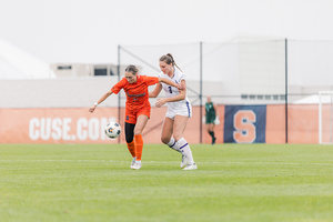 Syracuse was defeated 4-1 in its first-ever matchup with SMU Thursday night. The victory marks the Mustangs' first-ever ACC win.