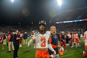 Syracuse defensive back Clarence Lewis has declared for the 2025 NFL Draft, he announced on Instagram Friday. 