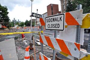  Construction has been ongoing on University Avenue since mid-June, as part of a three-phase project to better the Syracuse Connective Corridor. The work aims to improve SUs link to downtown Syracuse.