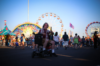 People of all ages enjoy the fair every year, returning for their favorite booths and rides, and most of all the fair's atmosphere. 